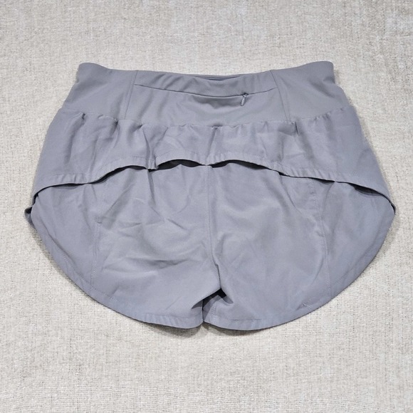 Simply Southern Gray 3.5" Lined Tech Workout Running Shorts Women's Medium - Picture 2 of 6